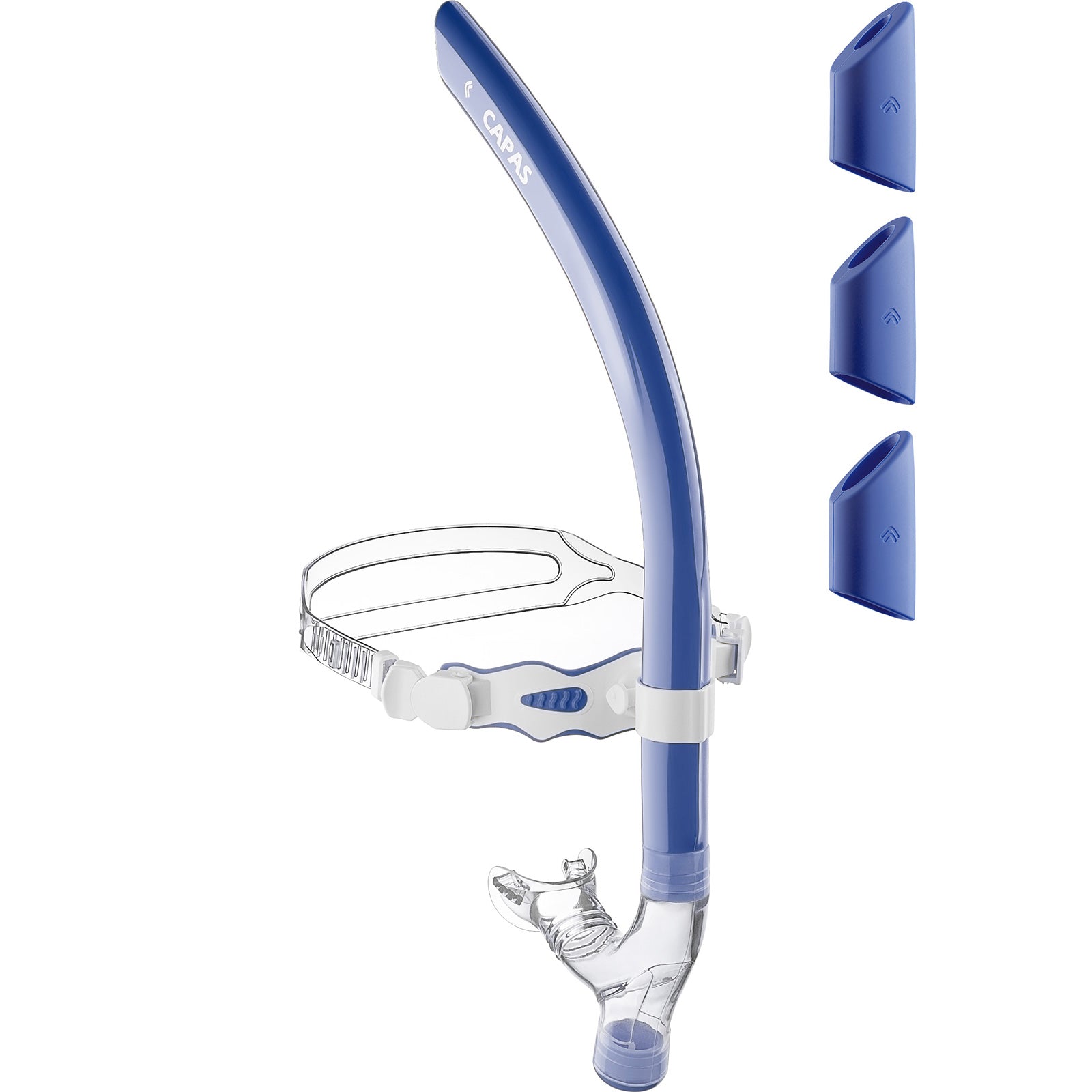 CAPAS Training Swim Snorkel, Blue White